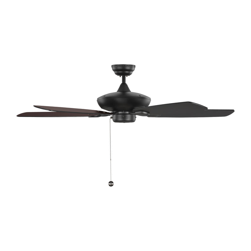 Generation Lighting 5COM52MBK 52" Ceiling Fan, Midnight Black