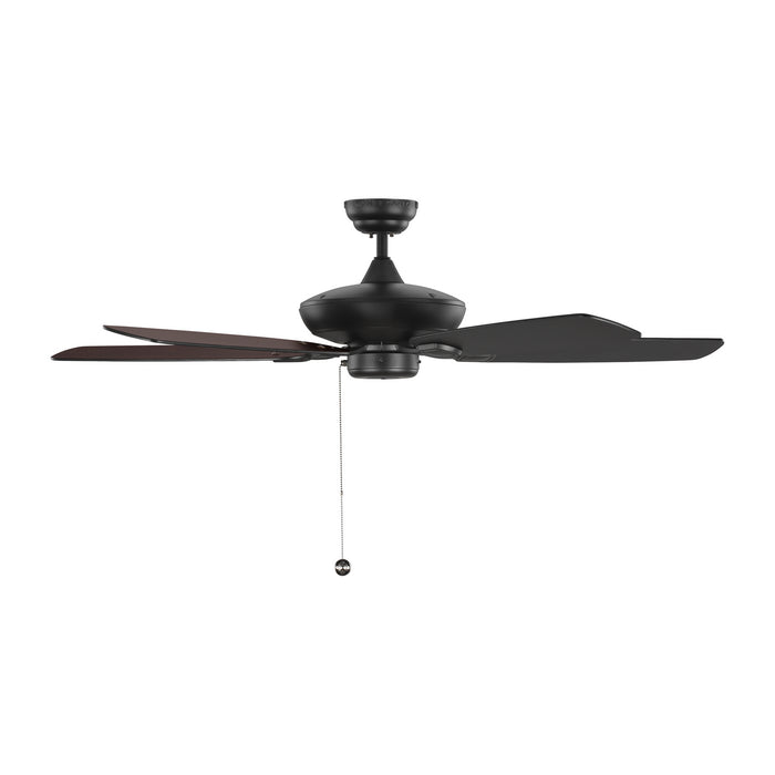 Generation Lighting 5COM52MBK 52" Ceiling Fan, Midnight Black