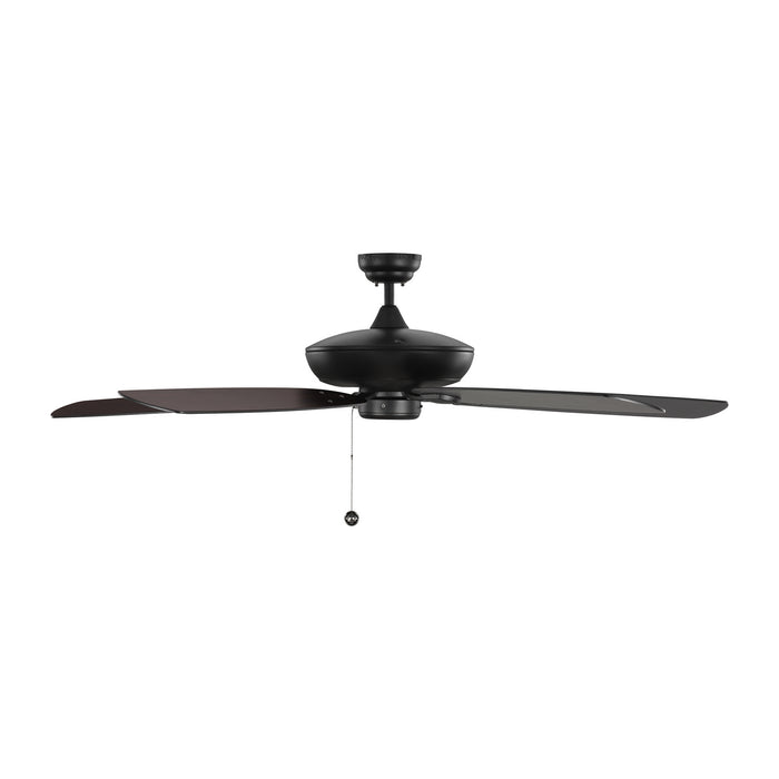 Generation Lighting 5CSM60MBK 60" Ceiling Fan, Midnight Black