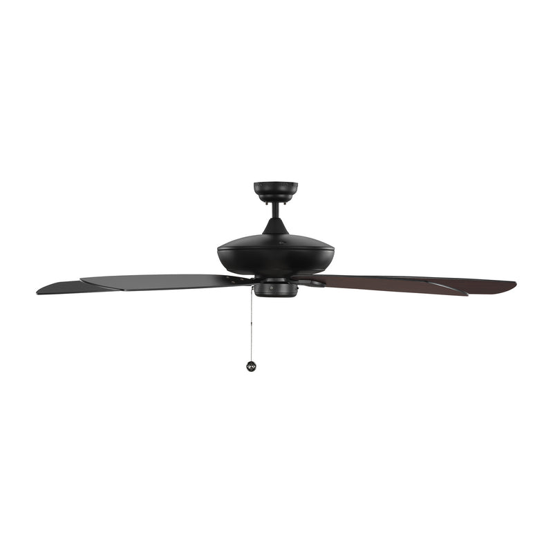 Generation Lighting 5CSM60MBK 60" Ceiling Fan, Midnight Black