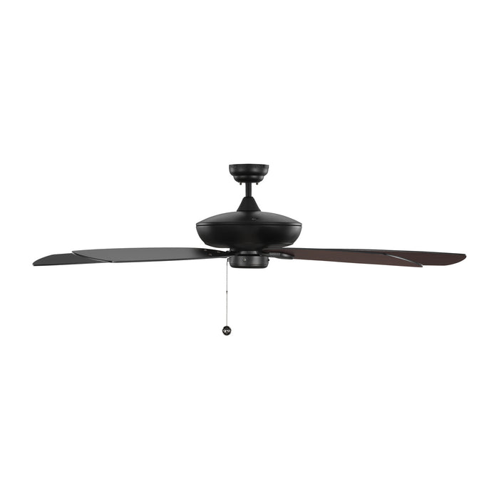 Generation Lighting 5CSM60MBK 60" Ceiling Fan, Midnight Black