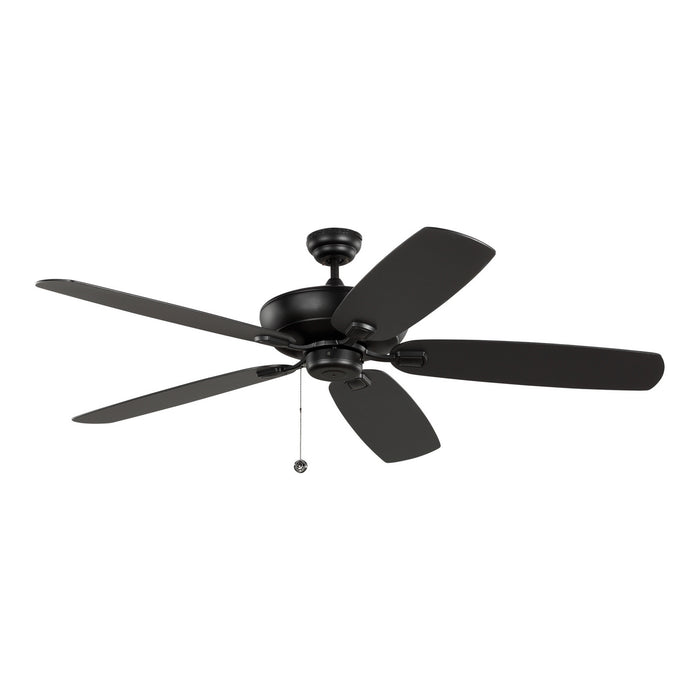 Generation Lighting 5CSM60MBK 60" Ceiling Fan, Midnight Black