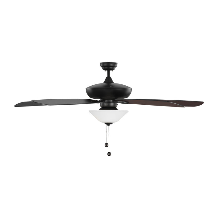 Generation Lighting 5CSM60MBKD-V1 60" Ceiling Fan, Midnight Black