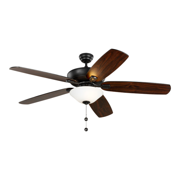 Generation Lighting 5CSM60MBKD-V1 60" Ceiling Fan, Midnight Black