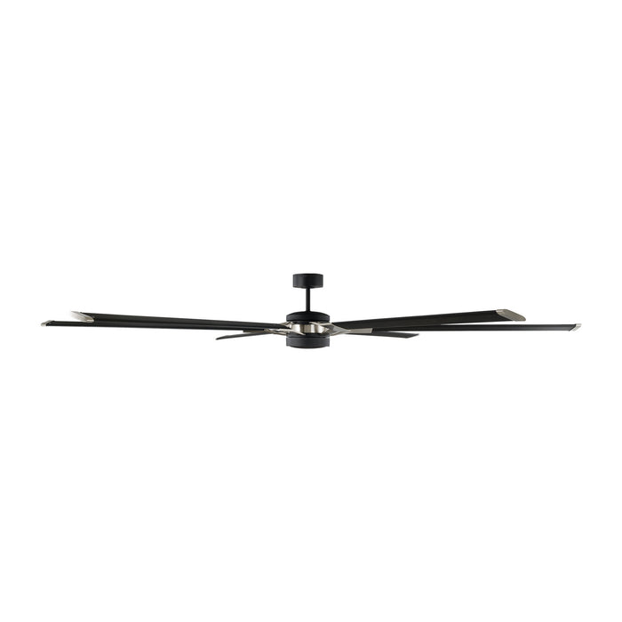 Visual Comfort Fan 6LFR96MBKD 96" Ceiling Fan, Midnight Black