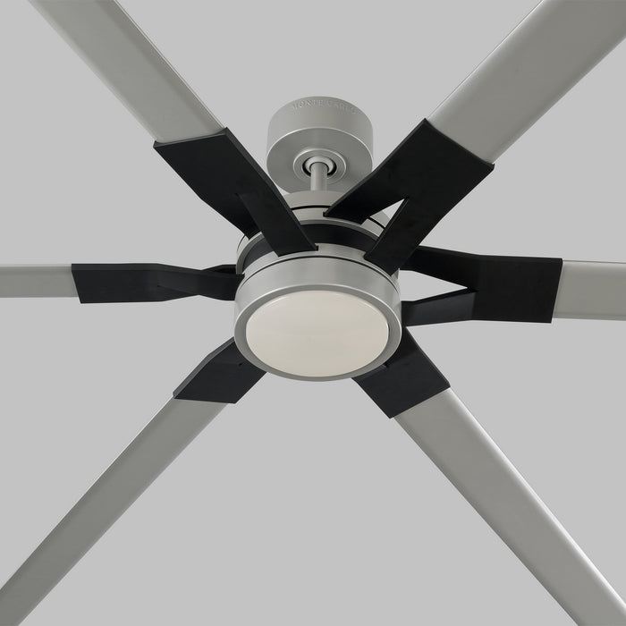 Visual Comfort Fan 6LFR96PBSD 96" Ceiling Fan, Painted Brushed Steel