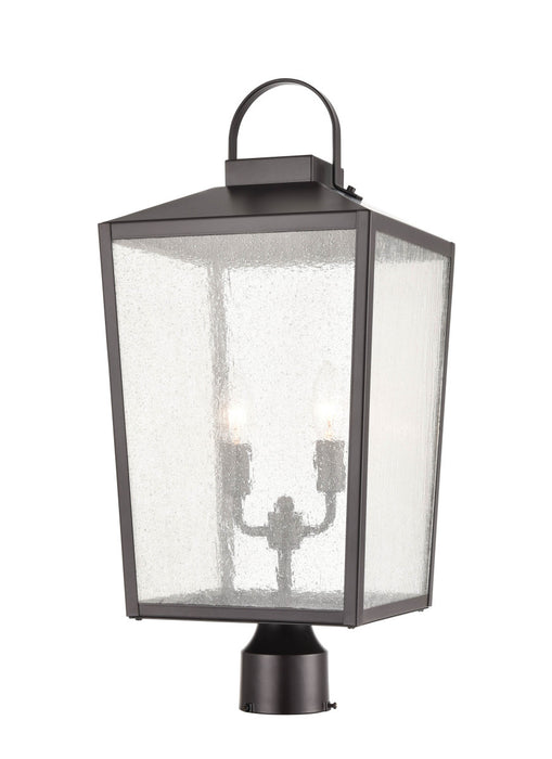 Millennium 2654-PBZ Two Light Outdoor Post Lantern, Powder Coated Bronze