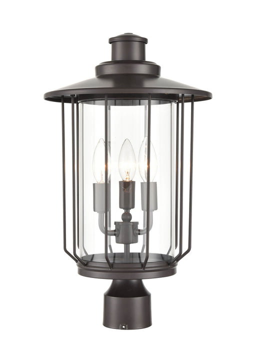 Millennium 2699-PBZ Four Light Outdoor Post Lantern, Powder Coated Bronze