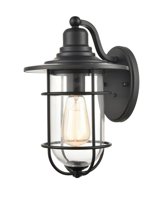 Millennium 2931-PBK One Light Outdoor Wall Bracket, Powder Coated Black