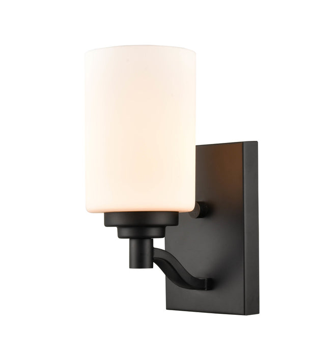 Millennium 3181-MB One Light Wall Sconce, Matte Black
