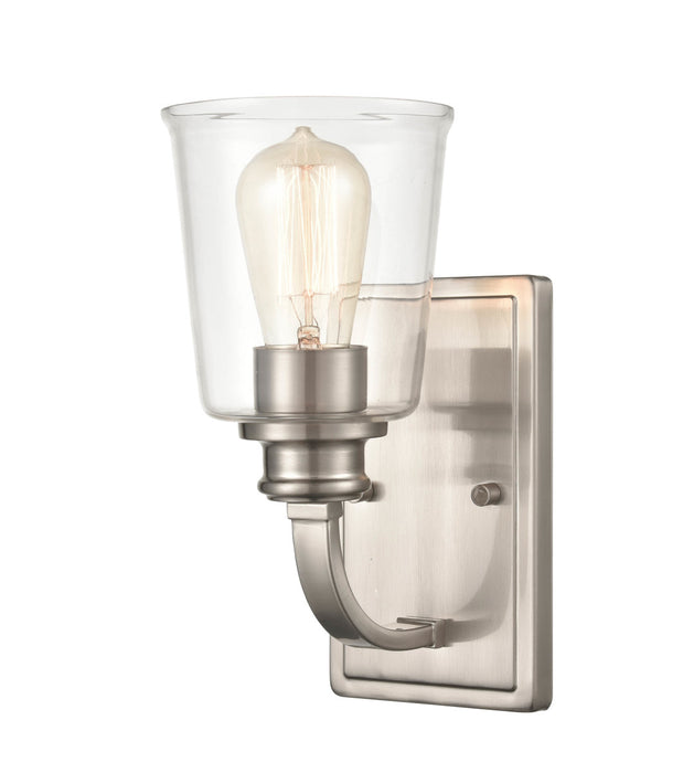 Millennium 3601-BN One Light Wall Sconce, Brushed Nickel
