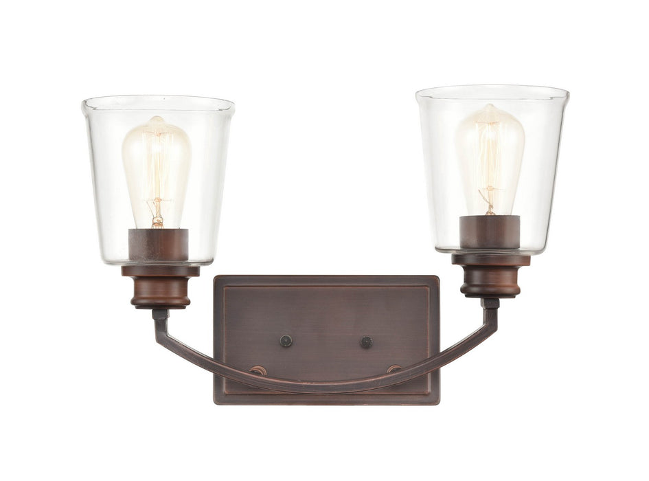 Millennium 3602-RBZ Two Light Vanity, Rubbed Bronze