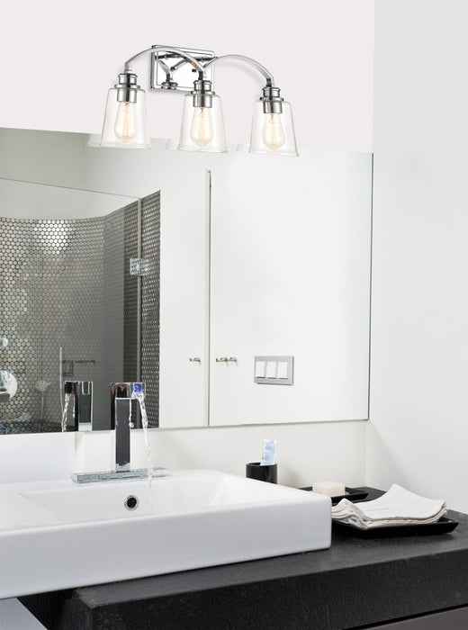 Millennium 3603-CH Three Light Vanity, Chrome