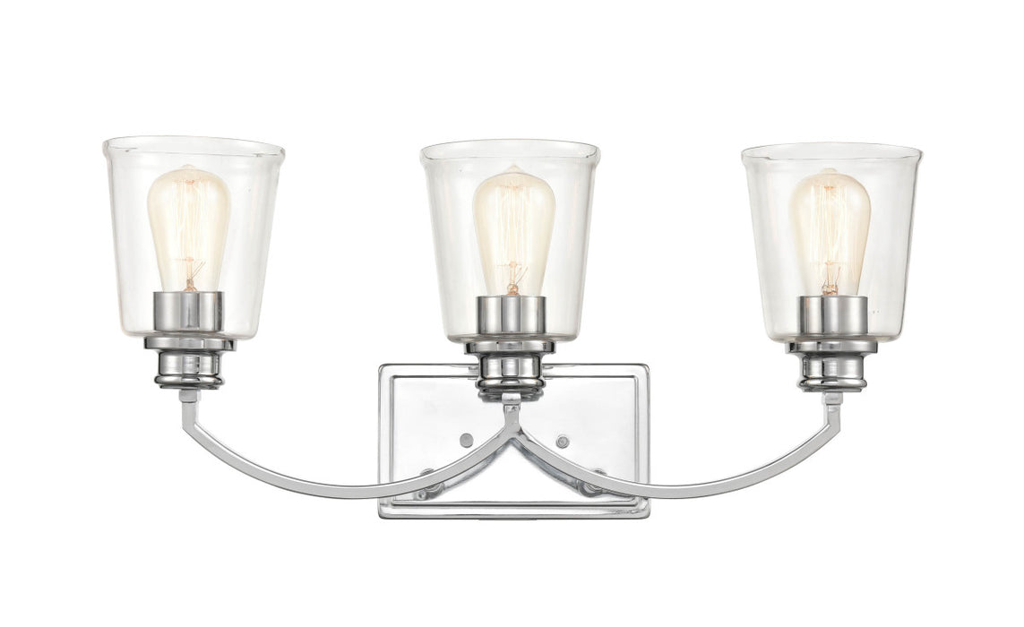 Millennium 3603-CH Three Light Vanity, Chrome