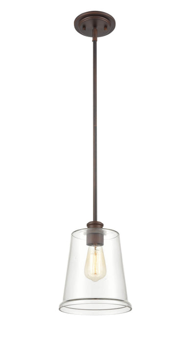 Millennium 3621-RBZ One Light Mini-Pendant, Rubbed Bronze