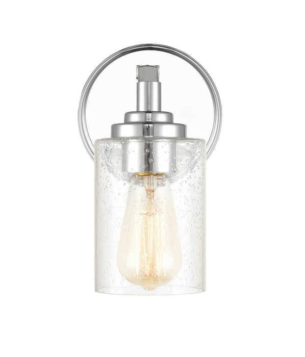 Millennium 3681-CH One Light Wall Sconce, Chrome