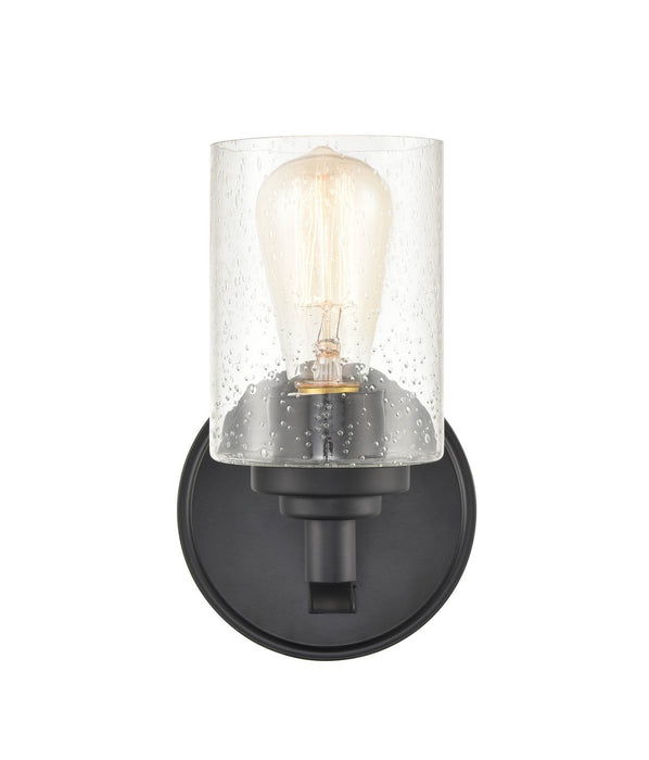 Millennium 3681-MB One Light Wall Sconce, Matte Black