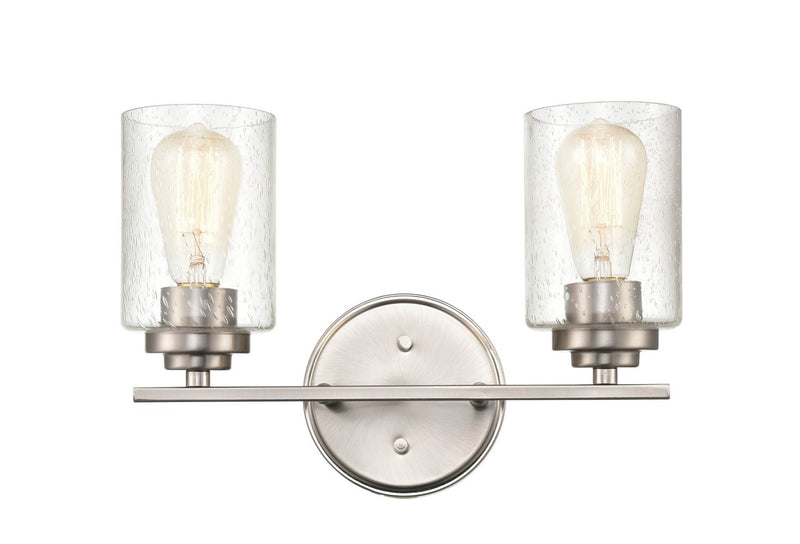 Millennium 3682-SN Two Light Vanity, Satin Nickel