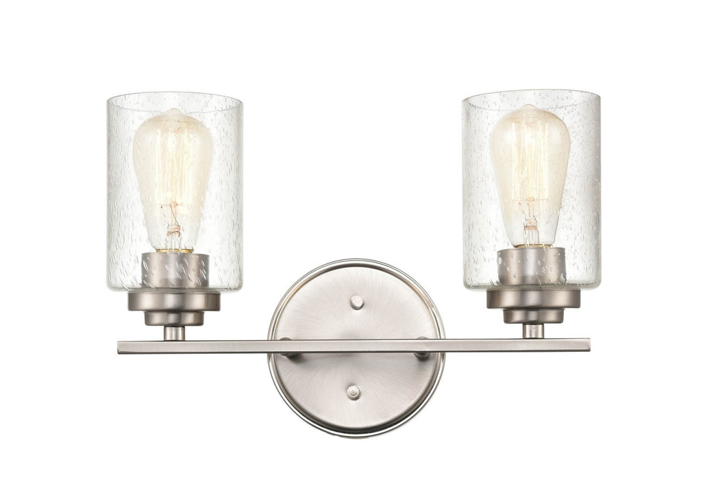 Millennium 3682-SN Two Light Vanity, Satin Nickel