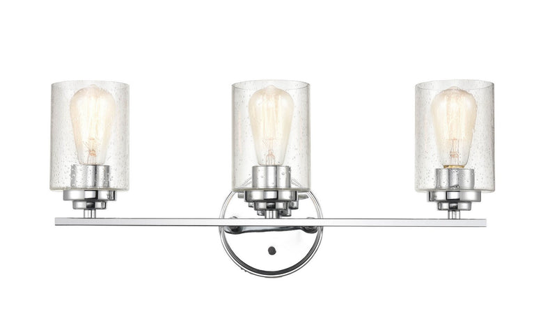 Millennium 3683-CH Three Light Vanity, Chrome