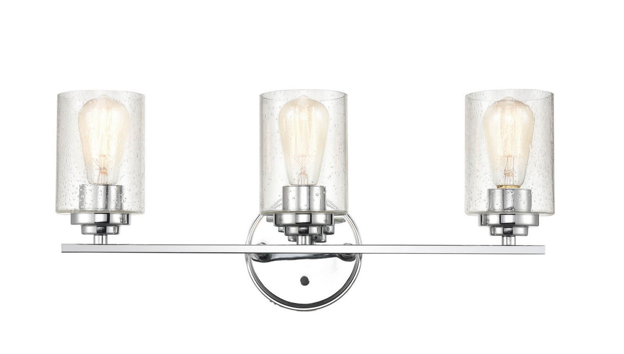Millennium 3683-CH Three Light Vanity, Chrome