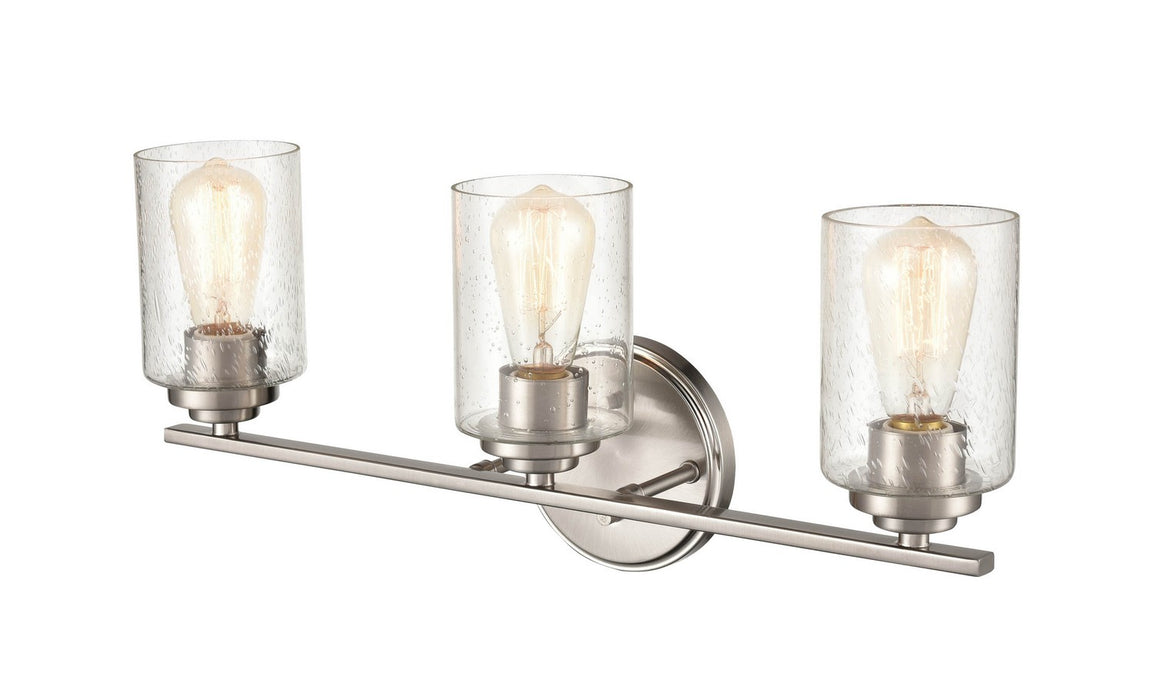 Millennium 3683-SN Three Light Vanity, Satin Nickel