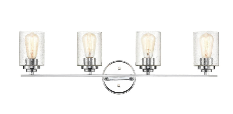 Millennium 3684-CH Four Light Vanity, Chrome
