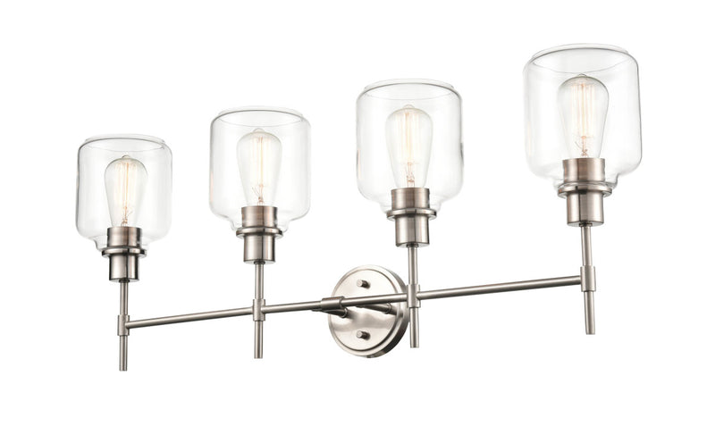 Millennium 6944-SN Four Light Vanity, Satin Nickel