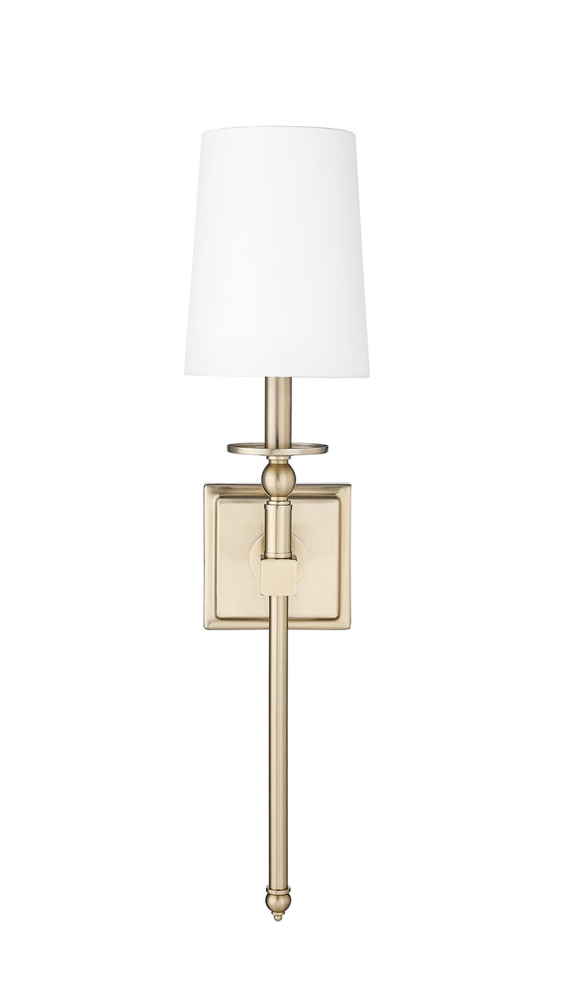 Millennium 46971-MG One Light Wall Sconce, Modern Gold