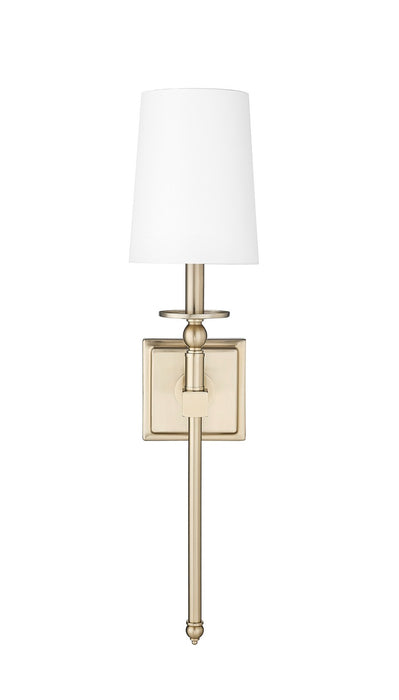 Millennium 46971-MG One Light Wall Sconce, Modern Gold