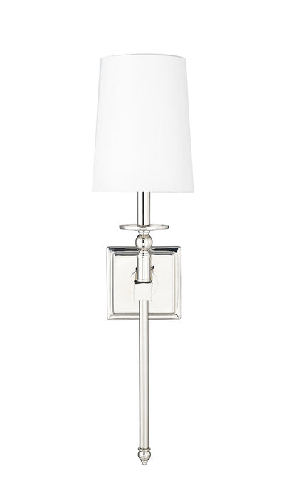 Millennium 46971-PN One Light Wall Sconce, Polished Nickel
