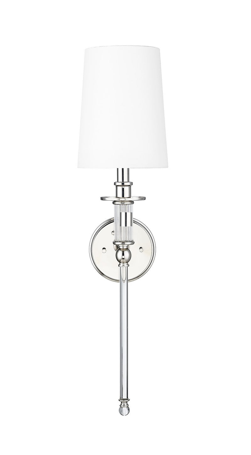 Millennium 46981-PN One Light Wall Sconce, Polished Nickel