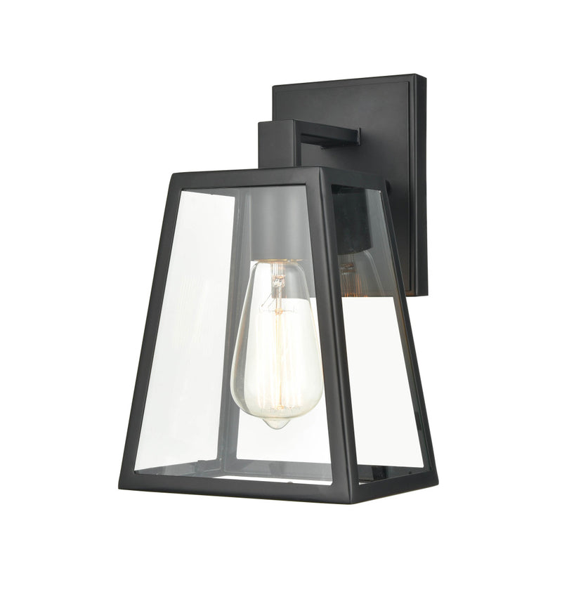 Millennium 8041-PBK One Light Outdoor Lantern, Powder Coated Black