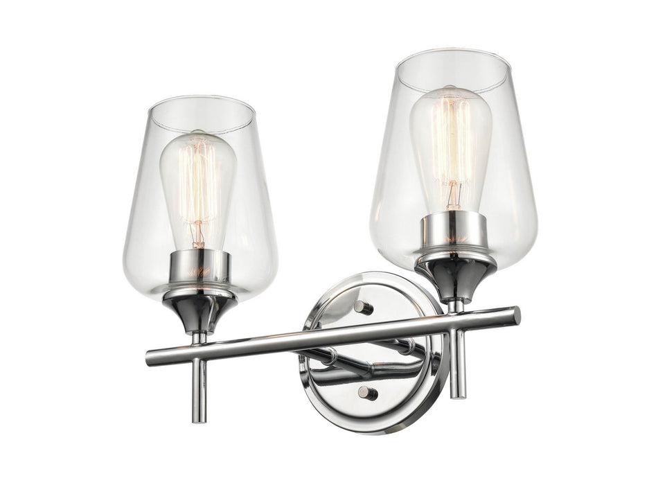 Millennium 9702-CH Two Light Vanity, Chrome