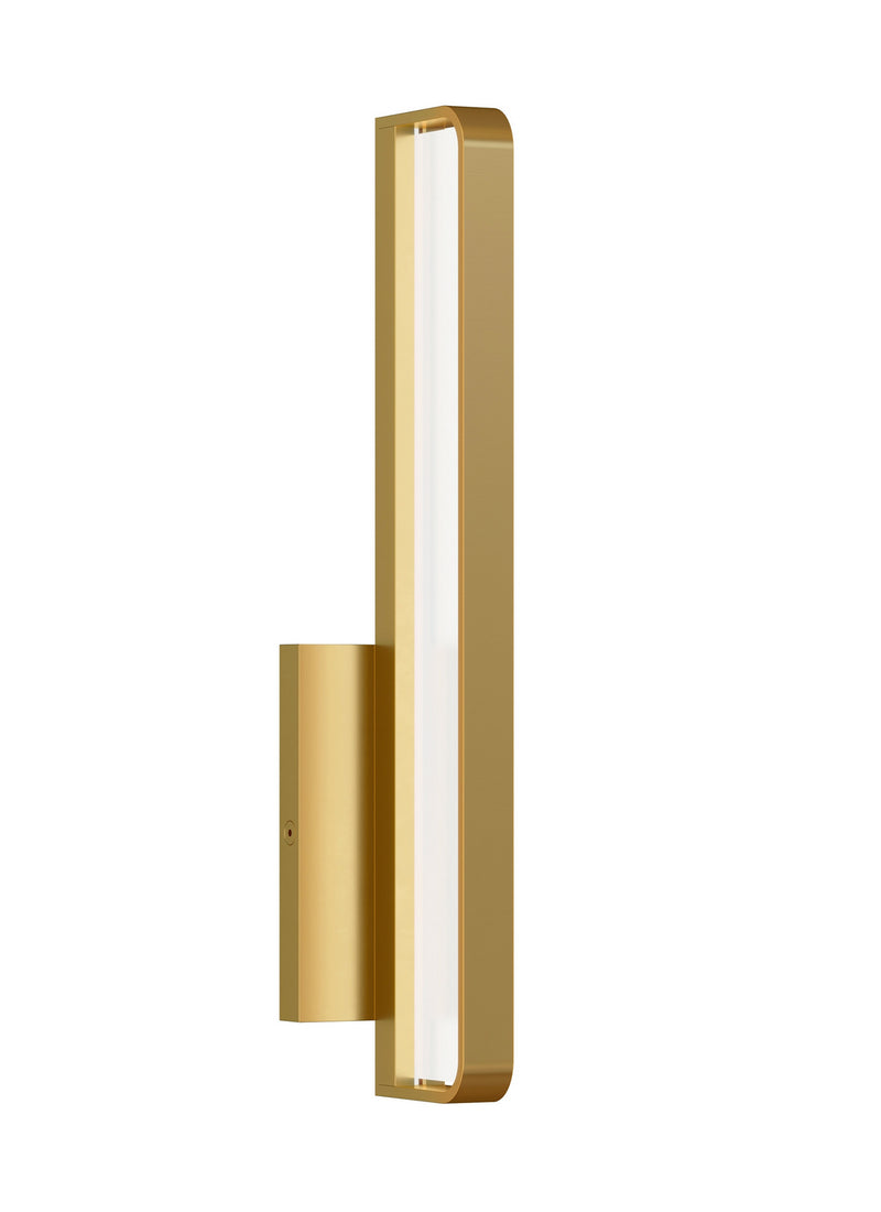 Visual Comfort Modern 700BCBND13NB-LED930 LED Bath, Natural Brass