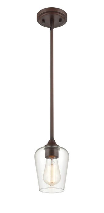 Millennium 9731-RBZ One Light Mini Pendant, Rubbed Bronze
