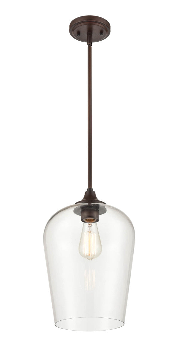 Millennium 9741-RBZ One Light Mini Pendant, Rubbed Bronze