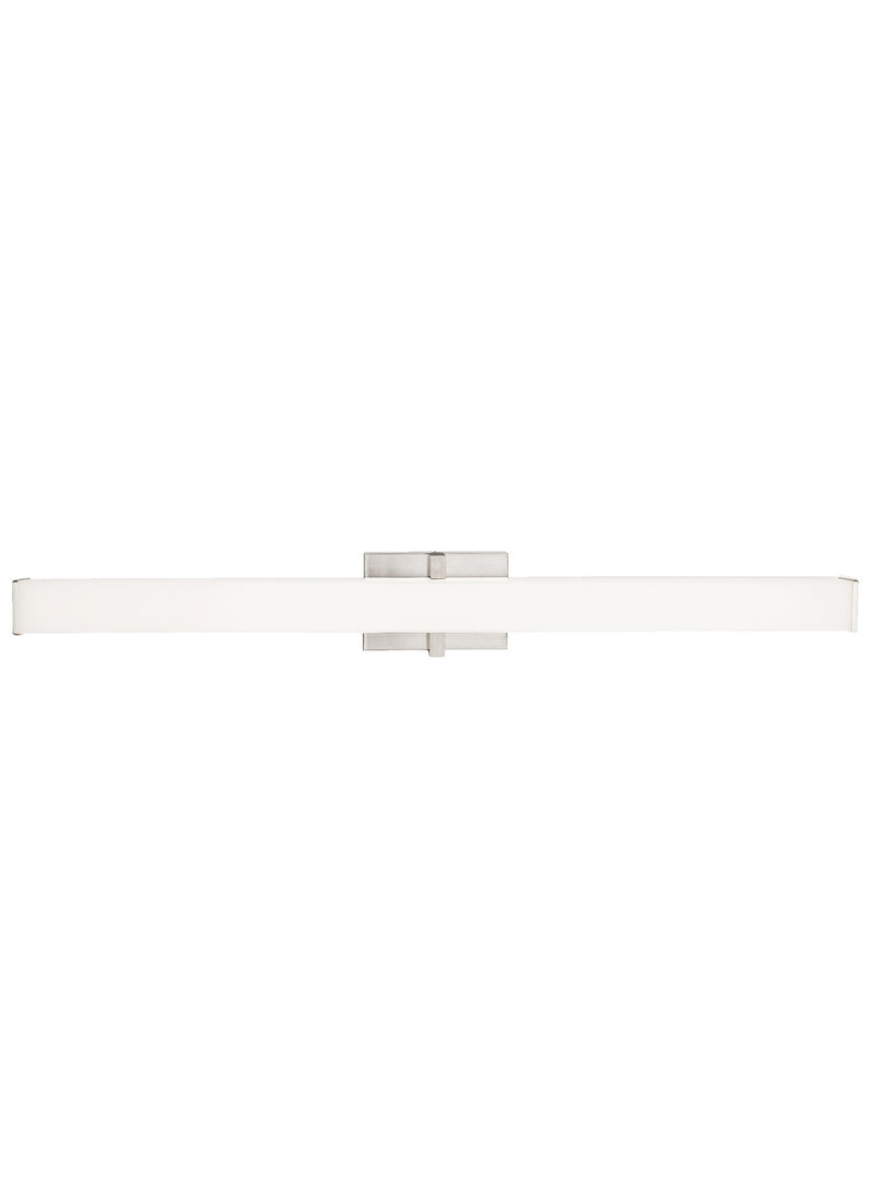 Visual Comfort Modern 700BCELI36S-LED930-277 LED Bath, Satin Nickel