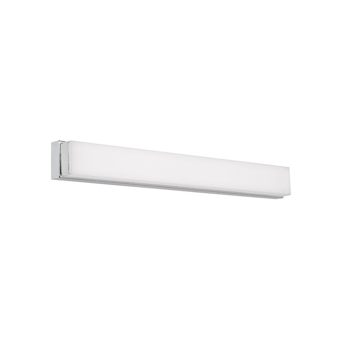 Visual Comfort Modern 700BCSAGW37C-LED930-277 LED Bath, Chrome