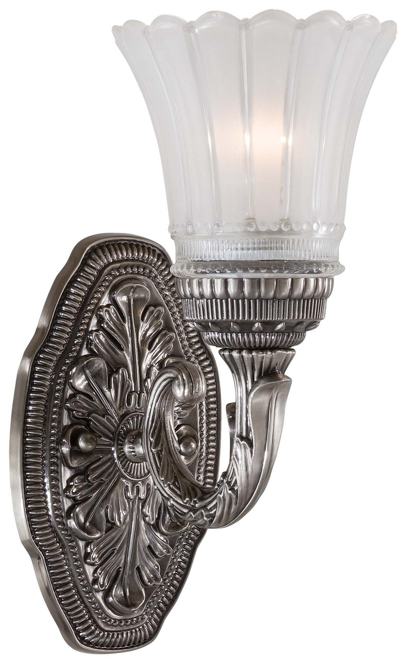 Minka-Lavery 5761-2560-84 One Light Bath, Brushed Nickel