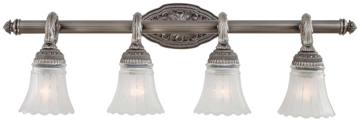 Minka-Lavery 5764-2560-84 Four Light Bath, Brushed Nickel