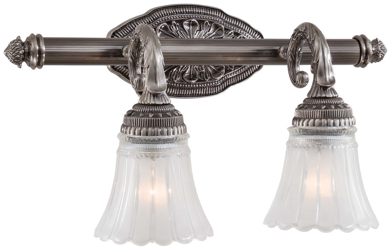 Minka-Lavery 5762-2560-84 Two Light Bath, Brushed Nickel