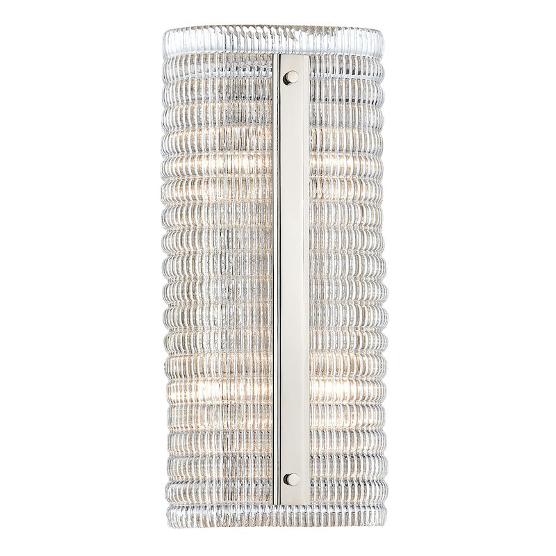 Hudson Valley 2854-PN Four Light Wall Sconce, Polished Nickel