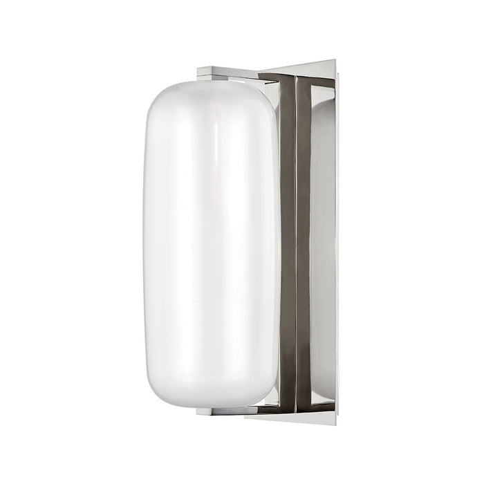 Hudson Valley 3471-PN One Light Wall Sconce, Polished Nickel