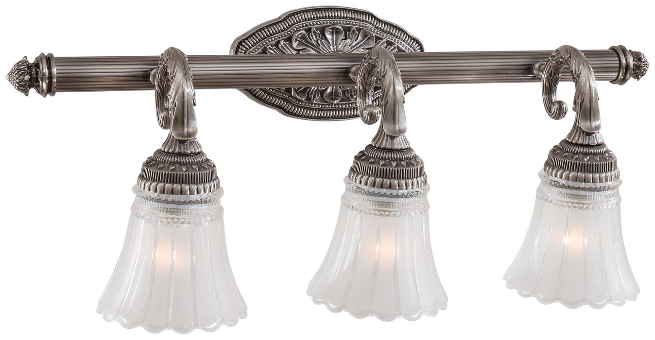 Minka-Lavery 5763-2560-84 Three Light Bath, Brushed Nickel