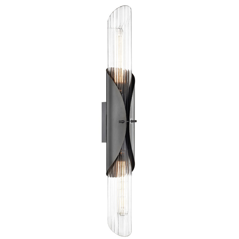 Hudson Valley 3526-OB Two Light Wall Sconce, Old Bronze