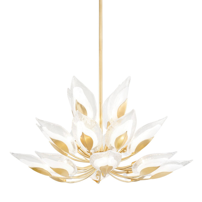 Hudson Valley 4840-GL 20 Light Chandelier, Gold Leaf