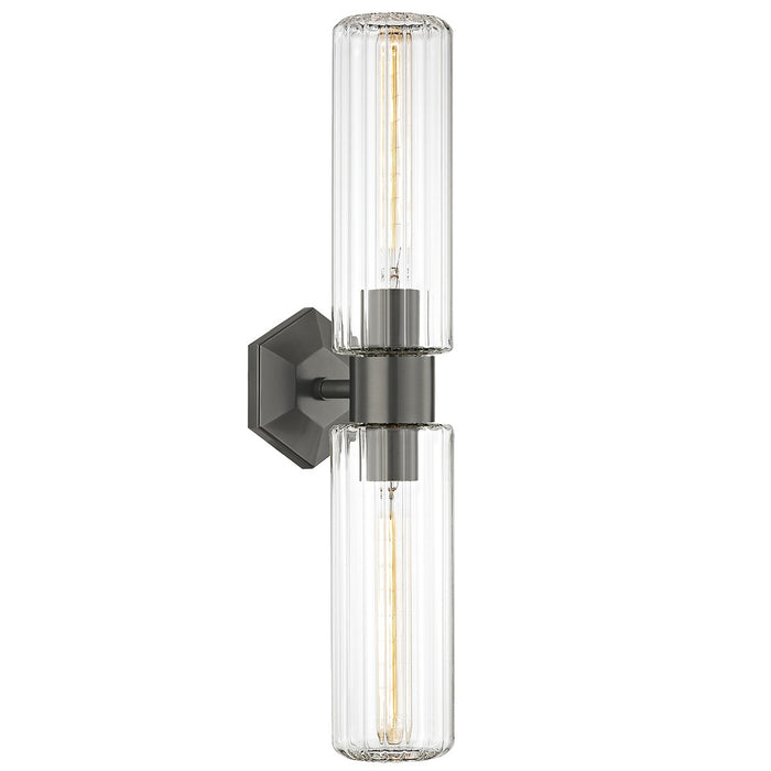 Hudson Valley 5124-OB Two Light Wall Sconce, Old Bronze
