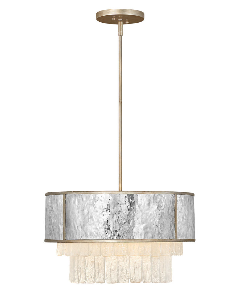 Fredrick Ramond FR32703CPG LED Pendant, Champagne Gold
