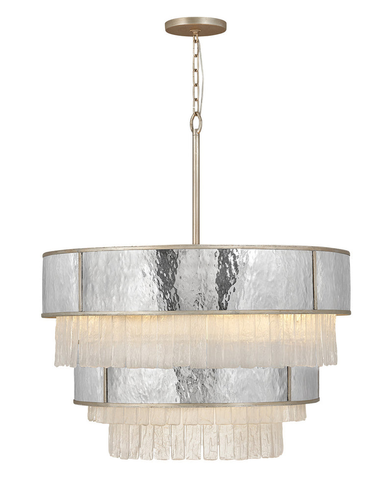 Fredrick Ramond FR32705CPG LED Chandelier, Champagne Gold